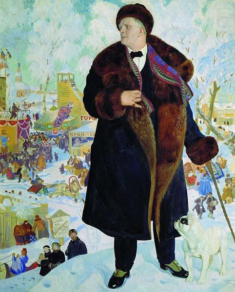 Boris Kustodiev Shalyapin china oil painting image